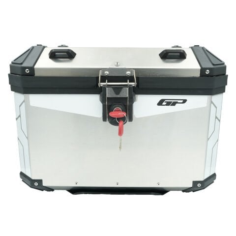 GP Kompozit Base Universal 63 lt Alüminyum Motosiklet Çantası Gri