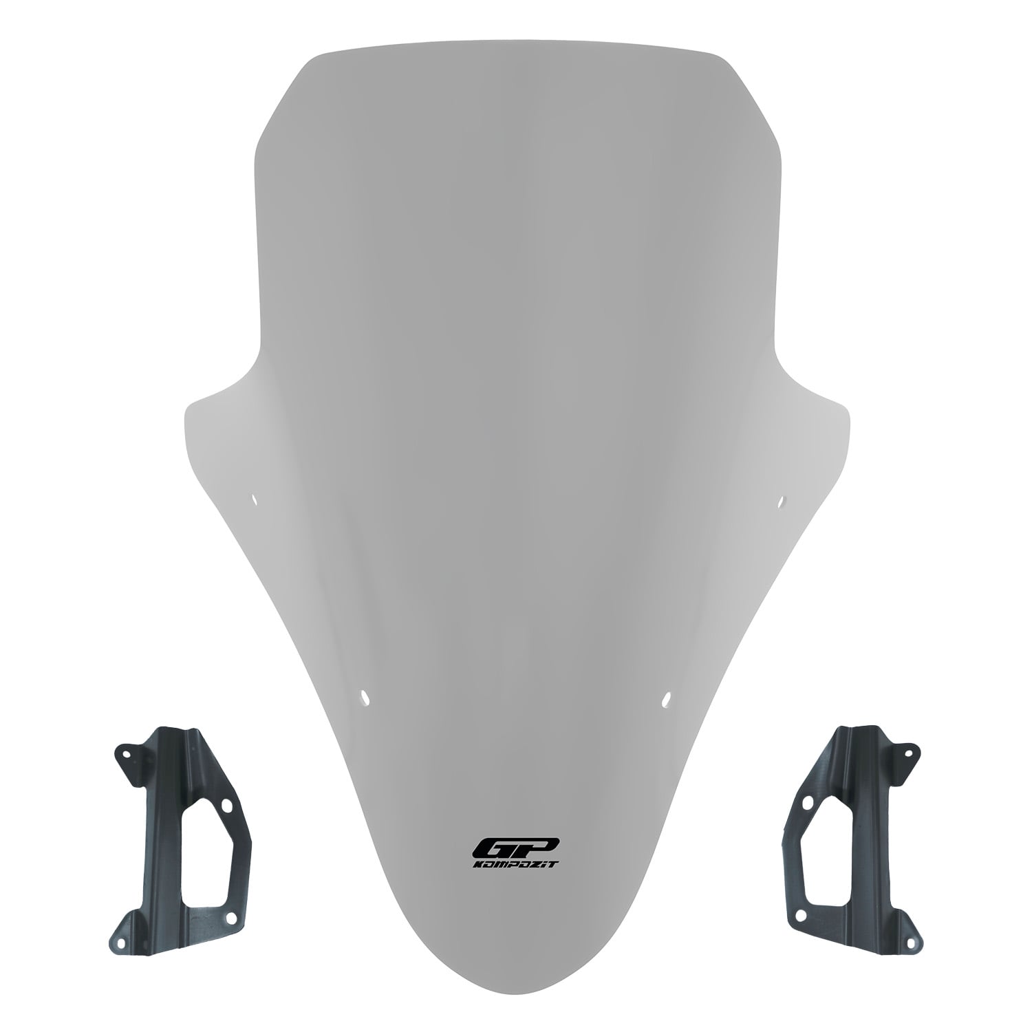 GP Kompozit Honda PCX 125 / 150 2018-2020 Uyumlu Ön Cam Gri