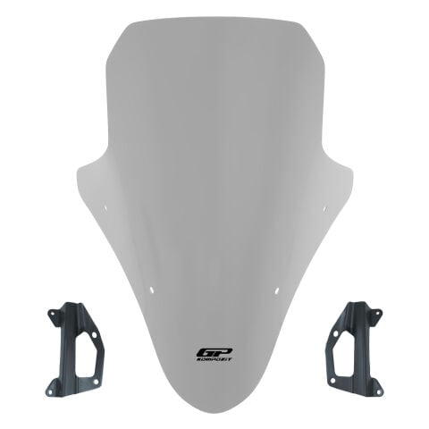 GP Kompozit Honda PCX 125 / 150 2018-2020 Uyumlu Ön Cam Gri