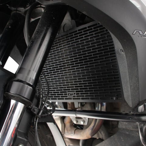 GP Kompozit Honda NT 1100 2022-2025 Uyumlu Radyatör Koruma Siyah