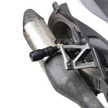 GP Kompozit Honda NT 1100 2022-2023 Uyumlu Egzoz Koruma Takozu Siyah