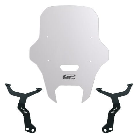 GP Kompozit Yamaha WR 125 R 2025-2026 Uyumlu Kısa Ön Cam Şeffaf