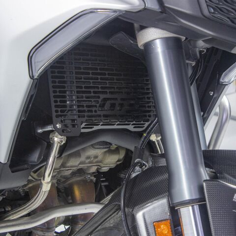 GP Kompozit Ducati Multistrada V4 2021-2023 Uyumlu Radyatör Koruma Siyah