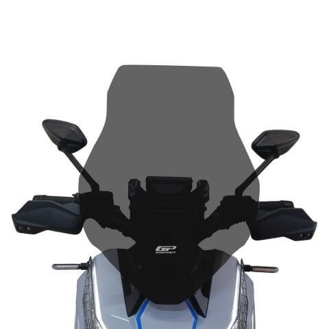 GP Kompozit Zontes ZT250T-G 2026 Uyumlu Ön Cam Füme