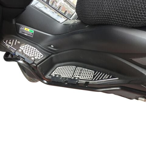 GP Kompozit Yamaha XMAX 250-400 2018-2022 Uyumlu Koruma Demiri Siyah
