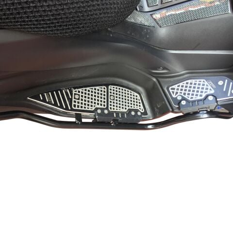 GP Kompozit Yamaha XMAX 250-400 2018-2022 Uyumlu Koruma Demiri Siyah