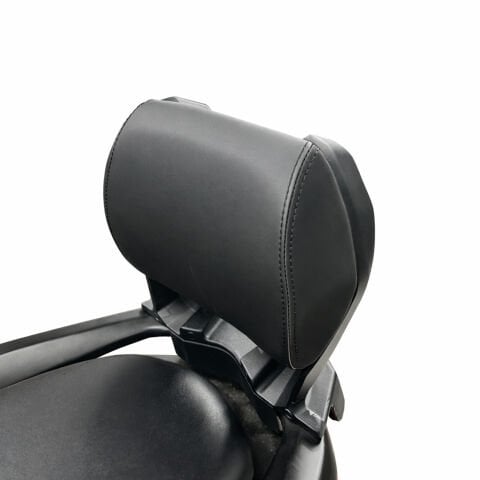 GP Kompozit Yamaha NMAX 125 / 155 2021-2024 Uyumlu Dikişli Sissy Bar Siyah