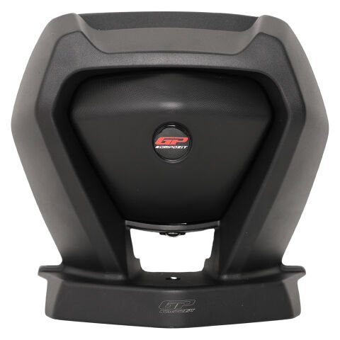 GP Kompozit Yamaha NMAX 125 / 155 2021-2024 Uyumlu Dikişli Sissy Bar Siyah