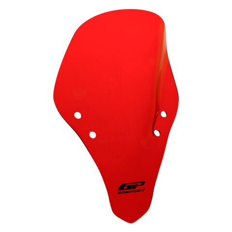 GP Kompozit CF Moto 250 SR 2020-2025 Uyumlu Ön Cam Kırmızı