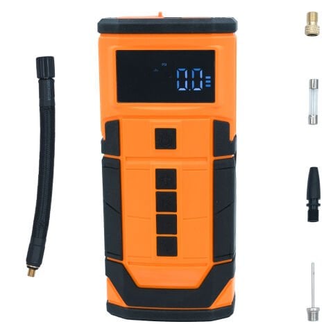 GP Kompozit LTK002 4in1 150 PSI 8000 mAh Akü Takviyeli Taşınabilir Şarjlı Hava Pompası