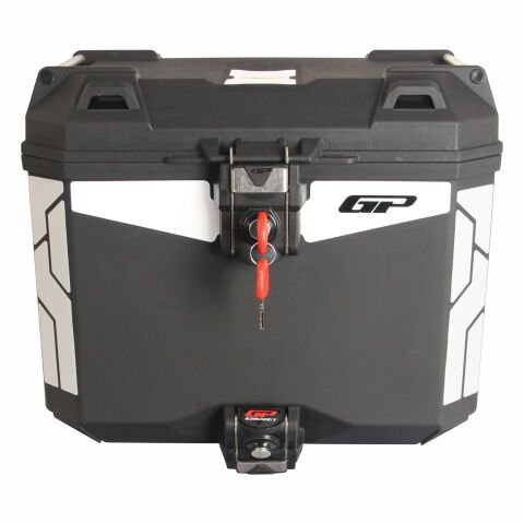 GP Kompozit Universal 33 lt Plastik Motosiklet Çantası Siyah