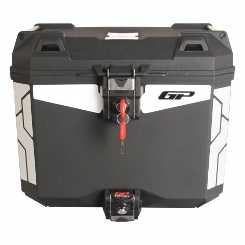 GP Kompozit Universal 33 lt Plastik Motosiklet Çantası Siyah