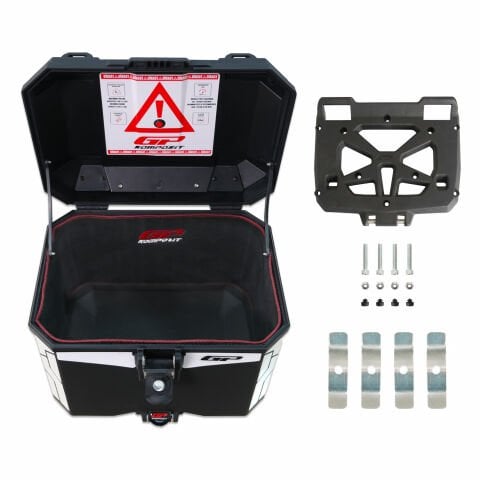 GP Kompozit Universal 33 lt Plastik Motosiklet Çantası Siyah