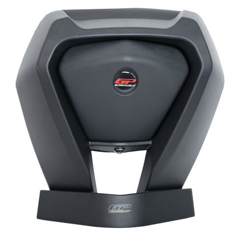 GP Kompozit Yamaha NMAX 125 / 155 2025 Uyumlu Dikişli Sissy Bar Siyah