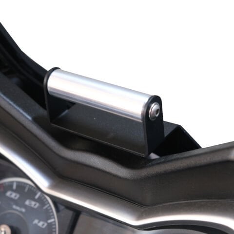 GP Kompozit Yamaha XMAX 250 / 400 2018-2022 Uyumlu Telefon / Navigasyon Tutucu Gri