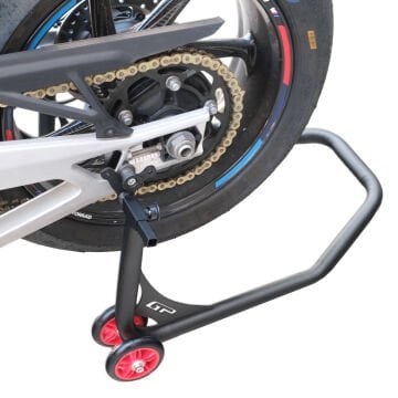 GP Kompozit Universal Motosiklet Kaldırma Sehpası Takozdan Siyah