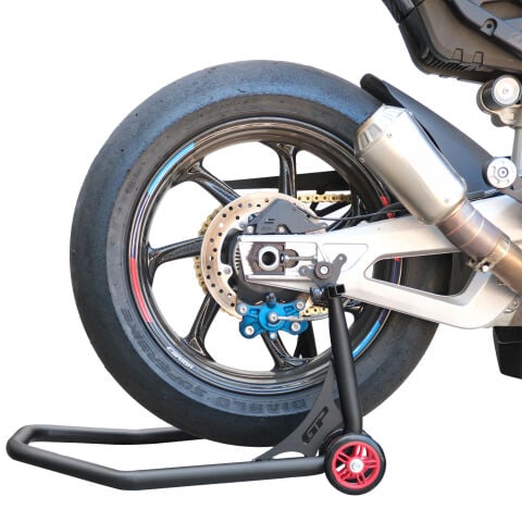 GP Kompozit Universal Motosiklet Kaldırma Sehpası Takozdan Siyah