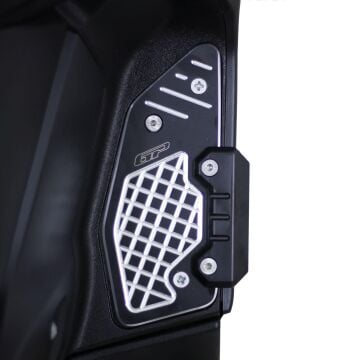 GP Kompozit Yamaha XMAX 250-400 2018-2022 Uyumlu Basamak Alüminyum Gri