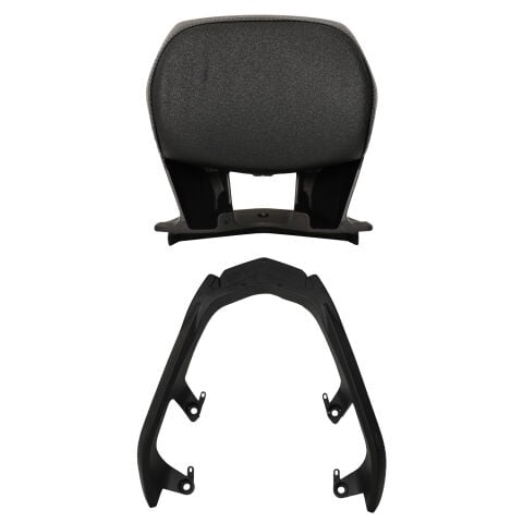 GP Kompozit Yamaha XMAX 250-400 2018-2026 Uyumlu Dikişli Sissy Bar Siyah