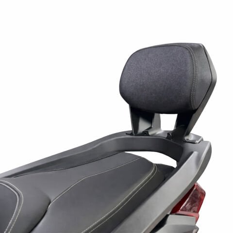 GP Kompozit Yamaha XMAX 250-400 2018-2026 Uyumlu Dikişli Sissy Bar Siyah