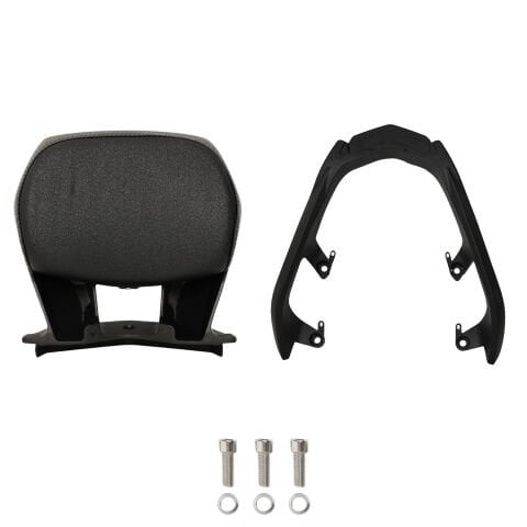 GP Kompozit Yamaha XMAX 250-400 2018-2026 Uyumlu Dikişli Sissy Bar Siyah