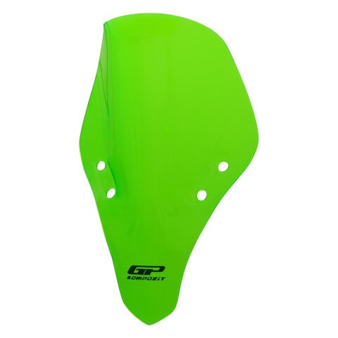 GP Kompozit CF Moto 250 SR 2020-2025 Uyumlu Ön Cam Yeşil