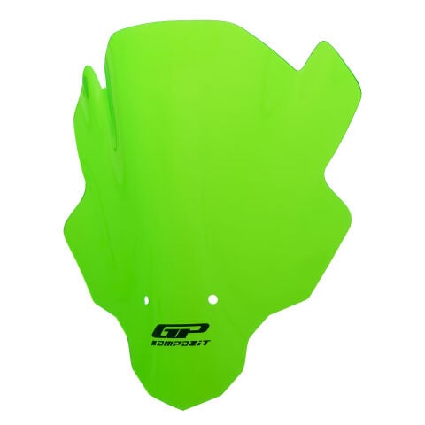 GP Kompozit Kawasaki Z 250 SL 2015-2018 Uyumlu Ön Cam Yeşil
