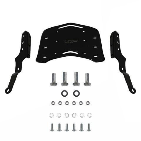 GP Kompozit Honda Forza 250 2023-2026 Uyumlu Arka Çanta Demiri Siyah