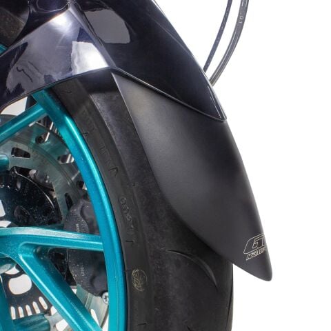 GP Kompozit CF Moto 250 NK 2018-2025 Uyumlu Ön Çamurluk Uzatma Siyah