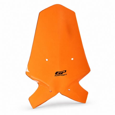GP Kompozit KTM Duke 250 2017-2023 Uyumlu Ön Cam Turuncu