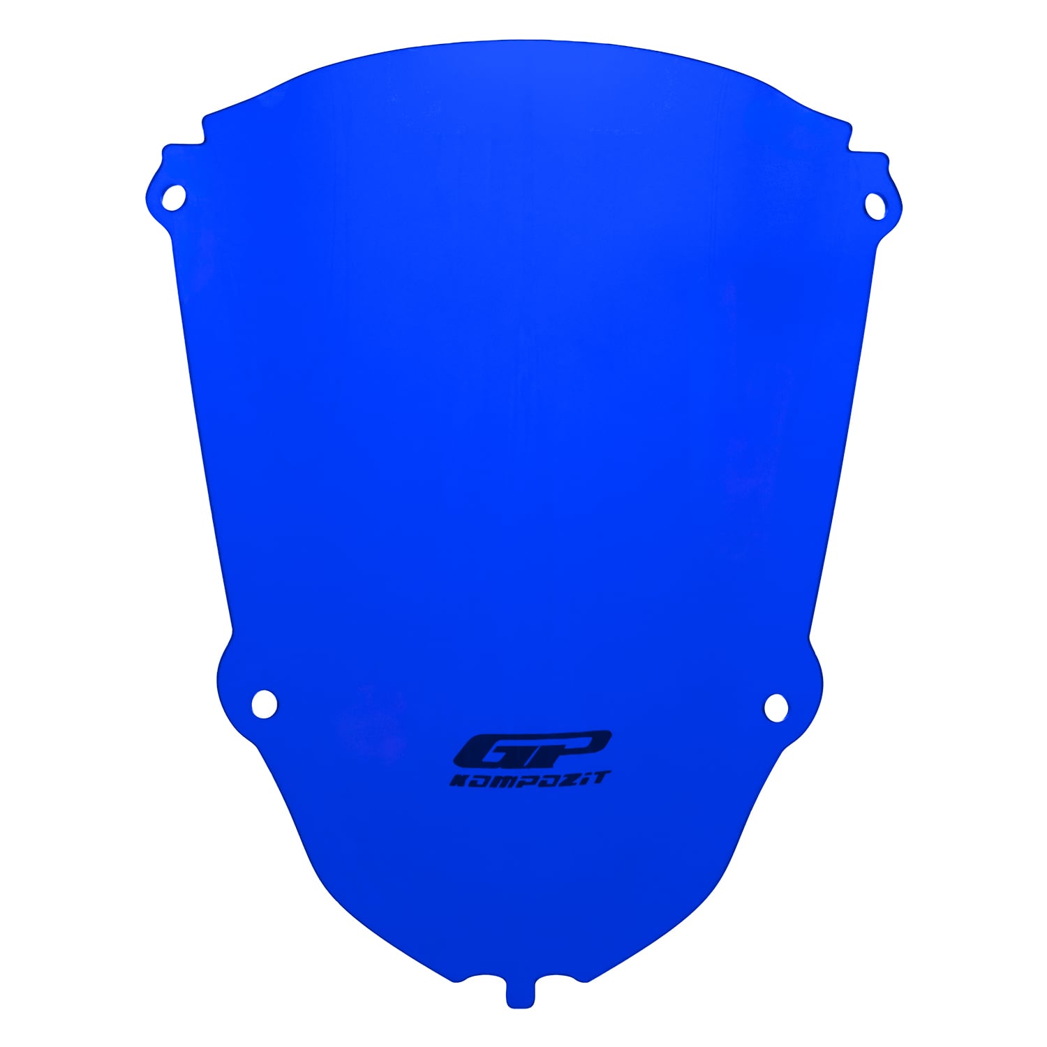 GP Kompozit Yamaha R25 2019-2025 Uyumlu Kısa Spor Ön Cam Mavi