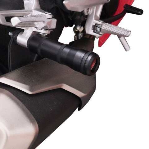 GP Kompozit Honda CBR500R 2025 Uyumlu Egzoz Koruma Takozu Siyah