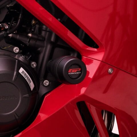 GP Kompozit Honda CBR500R 2025 Uyumlu Motor Koruma Takozu Siyah