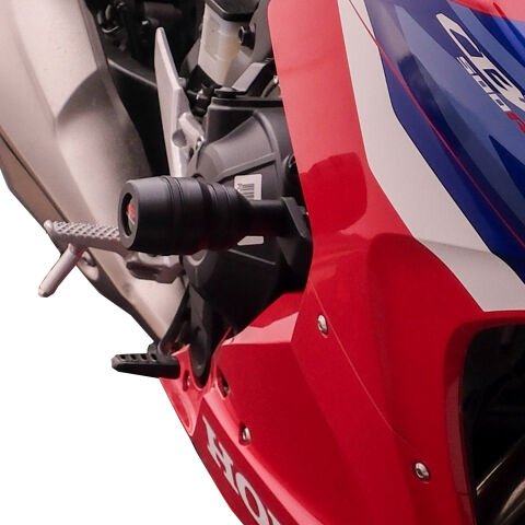 GP Kompozit Honda CBR500R 2025-2026 Uyumlu Motor Koruma Takozu Siyah