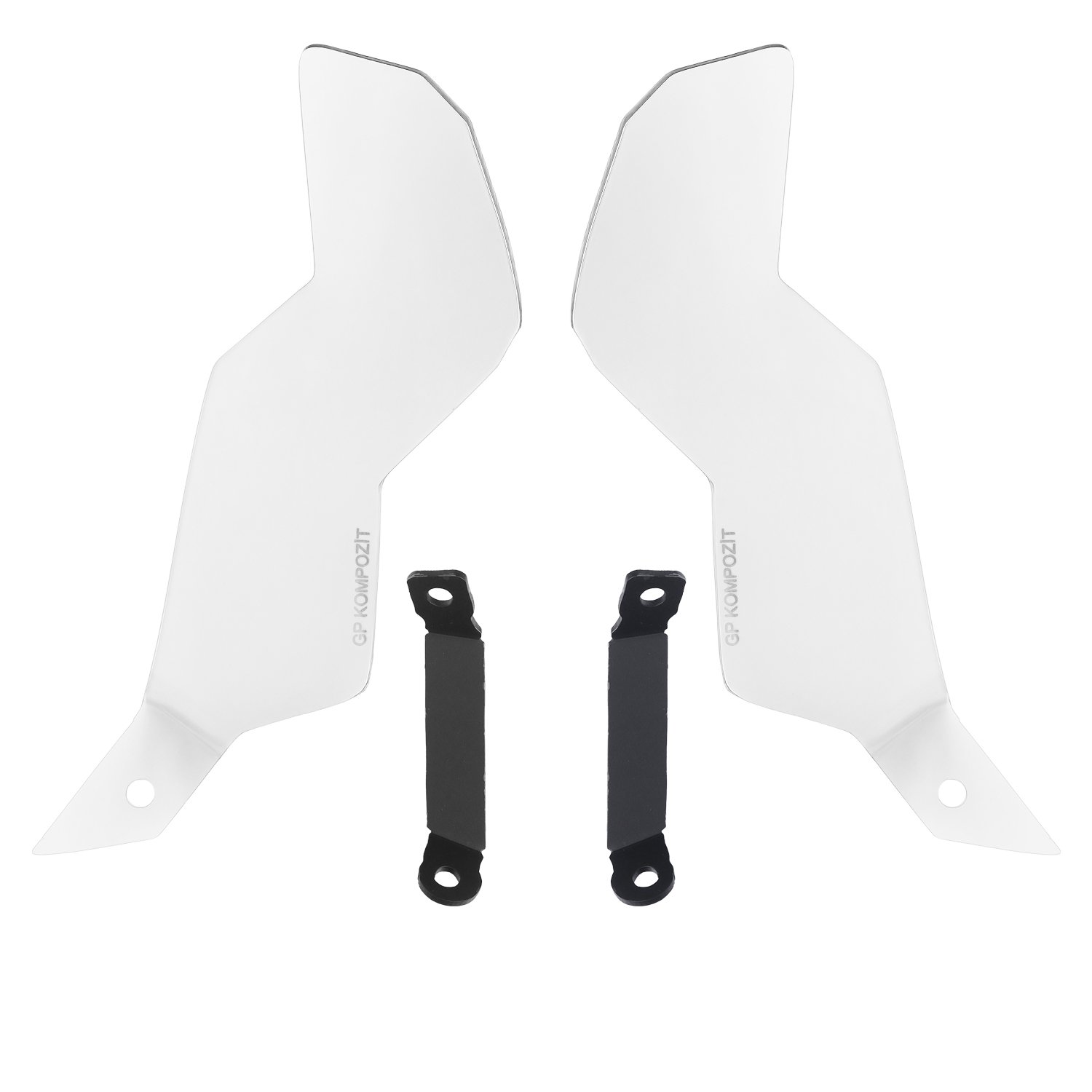 GP Kompozit BMW F 900 GS 2024-2025 Uyumlu Yan Deflektör Şeffaf