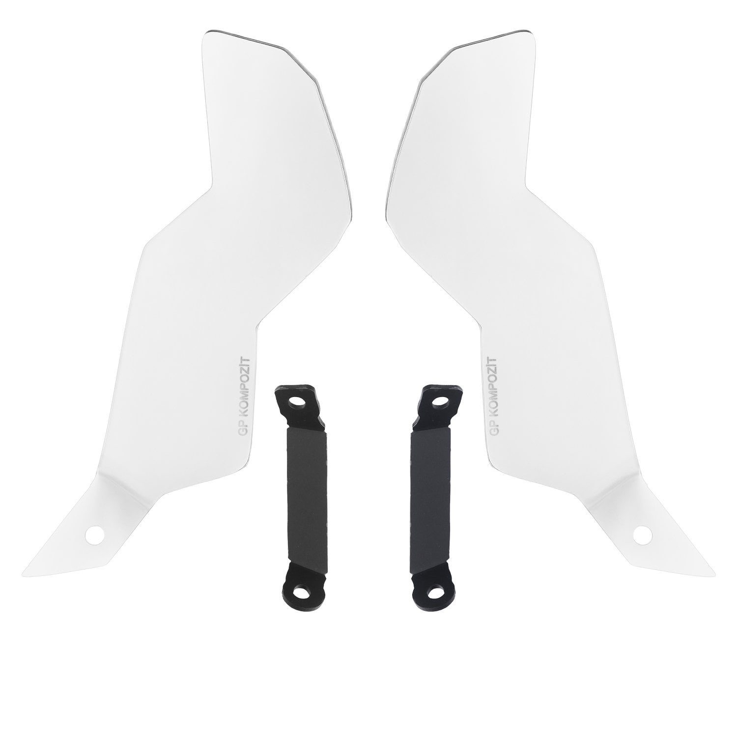 GP Kompozit BMW F 900 GS 2024-2026 Uyumlu Yan Deflektör Şeffaf