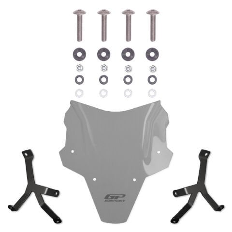 GP Kompozit Honda CB750 Hornet 2025-2026 Uyumlu Kısa Ön Cam Füme