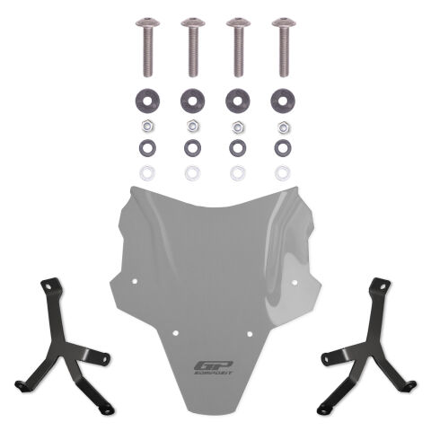 GP Kompozit Honda CB750 Hornet 2025-2026 Uyumlu Kısa Ön Cam Füme