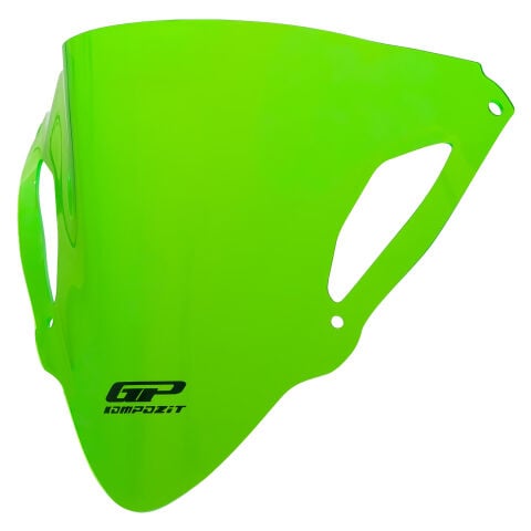 GP Kompozit Kawasaki ZX-6R 2024-2025 Uyumlu Ön Cam Yeşil