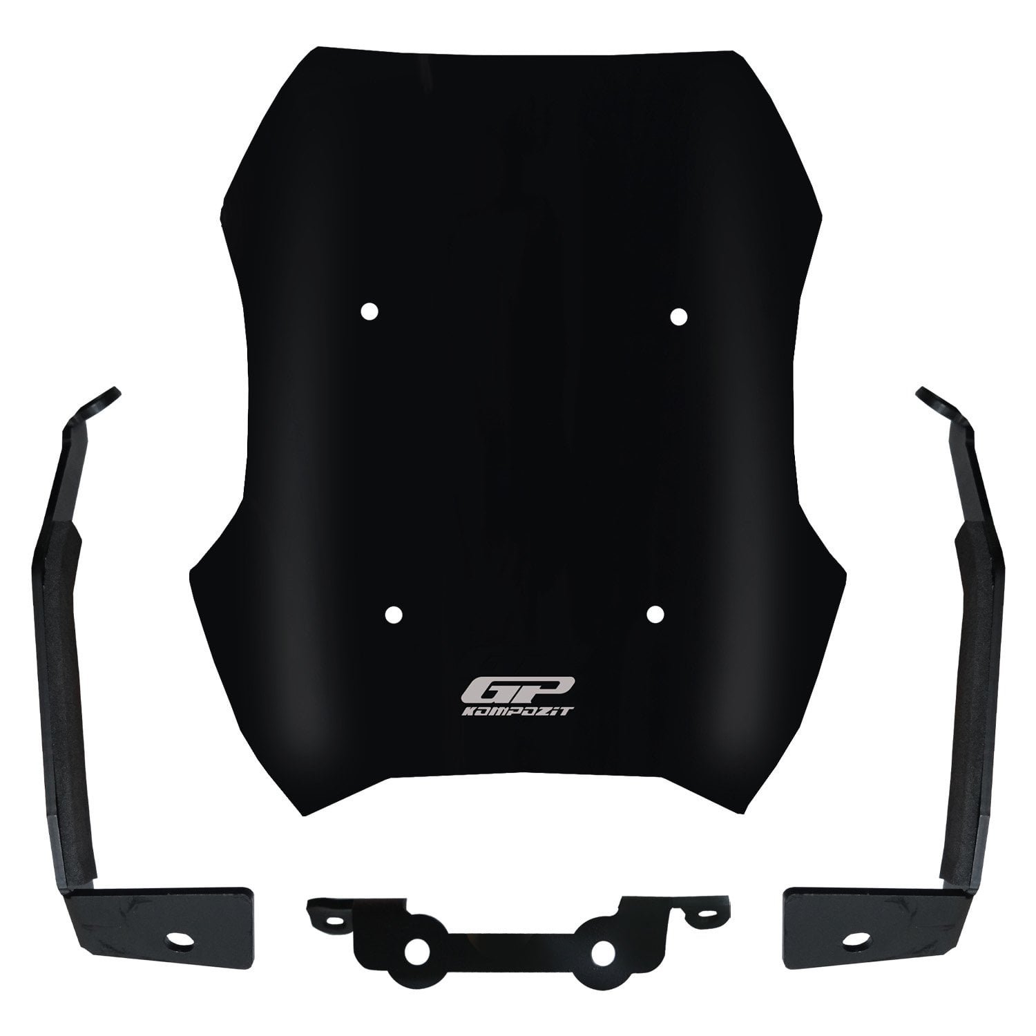 GP Kompozit Peugeot PM-01 2023-2025 Uyumlu Spor Ön Cam Siyah