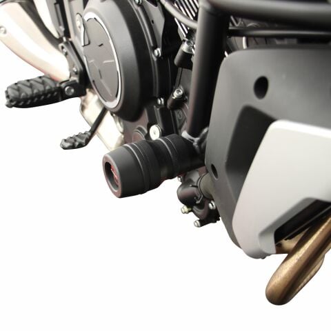 GP Kompozit CF Moto 700 CL-X 2022-2026 Uyumlu Motor Koruma Takozu Siyah