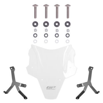 GP Kompozit Honda CB750 Hornet 2025 Uyumlu Kısa Ön Cam Şeffaf