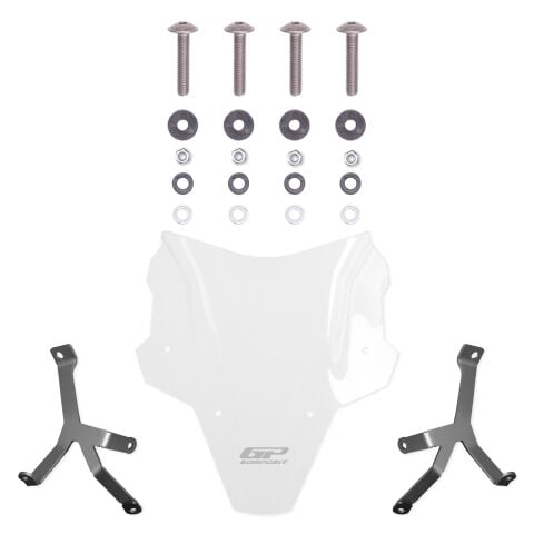 GP Kompozit Honda CB750 Hornet 2025-2026 Uyumlu Kısa Ön Cam Şeffaf