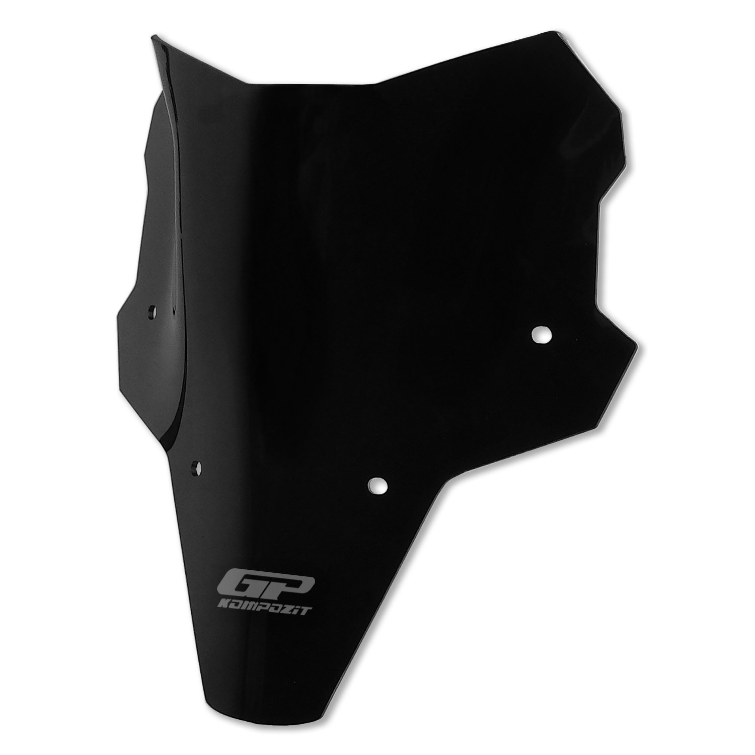 GP Kompozit Honda CB750 Hornet 2025 Uyumlu Kısa Ön Cam Siyah
