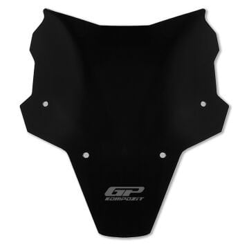 GP Kompozit Honda CB750 Hornet 2025 Uyumlu Kısa Ön Cam Siyah