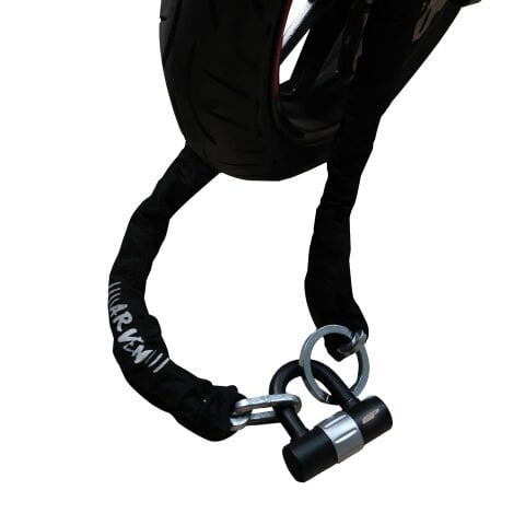 GP Kompozit Universal 1.7 mt 10 mm Kesilmez Motosiklet Zinciri ve Kilidi