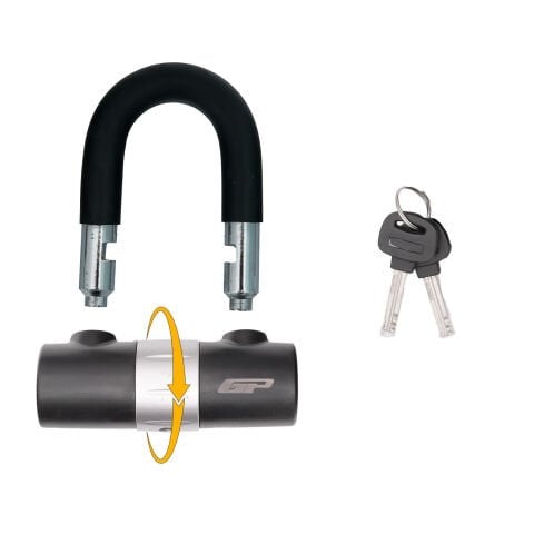 GP Kompozit Universal 1.7 mt 10 mm Kesilmez Motosiklet Zinciri ve Kilidi