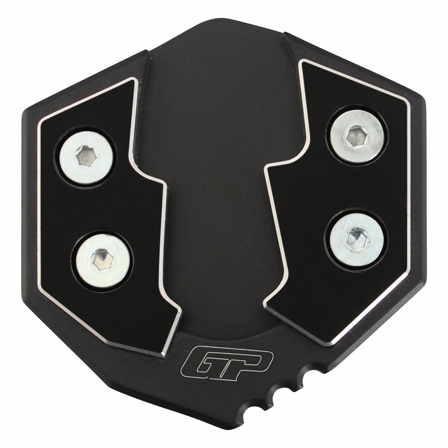 GP Kompozit Honda ADV 350 2023-2026 Uyumlu Ayak Genişletme Siyah