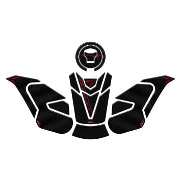 GP Kompozit Honda CB750 Hornet 2023-2024 Tank Pad Seti Karbon