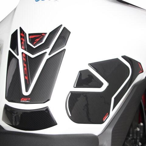 GP Kompozit Honda CB750 Hornet 2023-2024 Tank Pad Seti Karbon